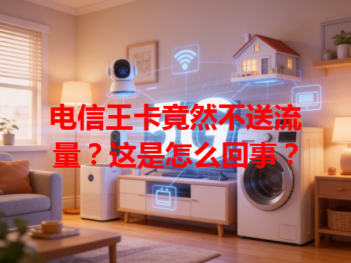 电信王卡竟然不送流量？这是怎么回事？