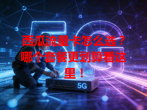 西瓜流量卡怎么选？哪个套餐更划算看这里！