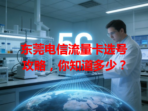 东莞电信流量卡选号攻略，你知道多少？
