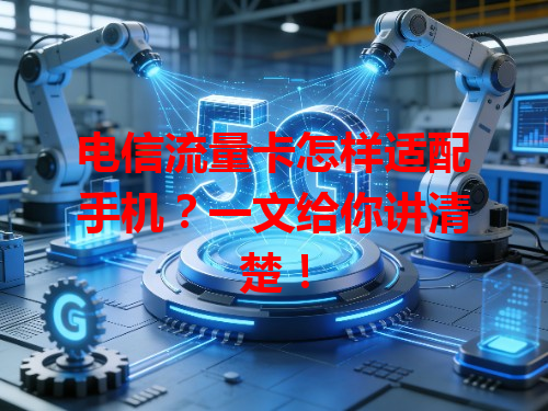 电信流量卡怎样适配手机？一文给你讲清楚！