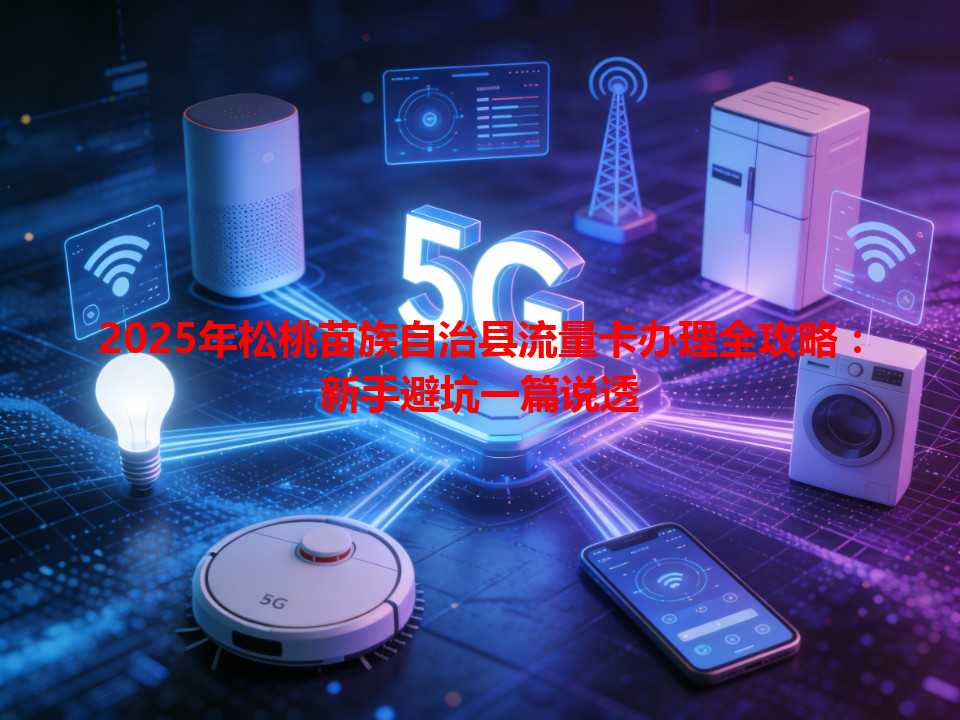 2025年松桃苗族自治县流量卡办理全攻略：新手避坑一篇说透