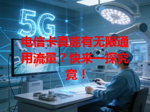 电信卡真能有无限通用流量？快来一探究竟！