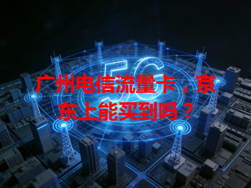 广州电信流量卡，京东上能买到吗？