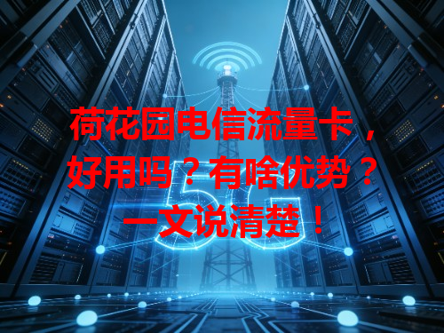 荷花园电信流量卡，好用吗？有啥优势？一文说清楚！
