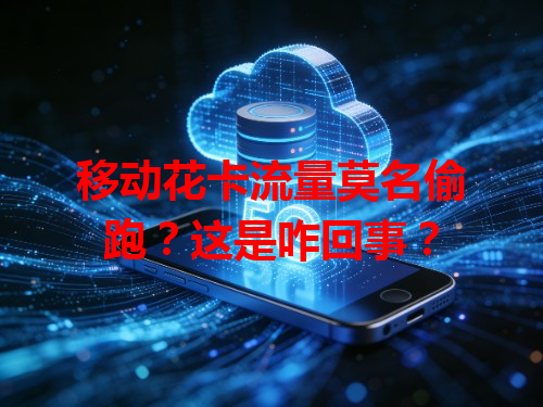 移动花卡流量莫名偷跑？这是咋回事？