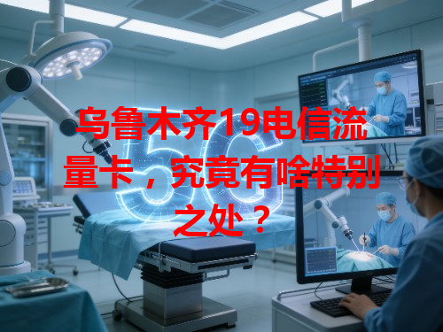 乌鲁木齐19电信流量卡，究竟有啥特别之处？