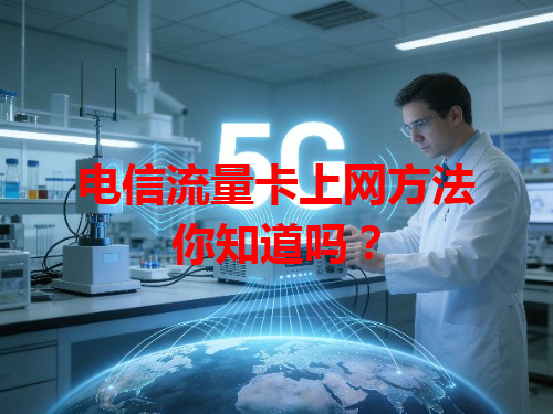 电信流量卡上网方法你知道吗？