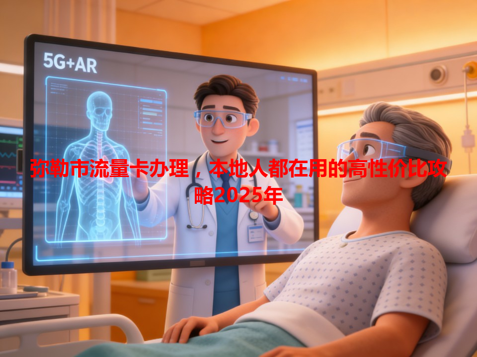 弥勒市流量卡办理，本地人都在用的高性价比攻略2025年