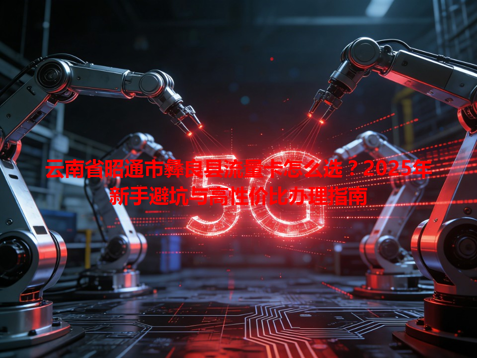 云南省昭通市彝良县流量卡怎么选？2025年新手避坑与高性价比办理指南
