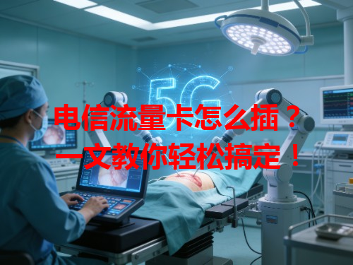 电信流量卡怎么插?一文教你轻松搞定!