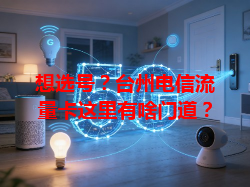 想选号？台州电信流量卡这里有啥门道？