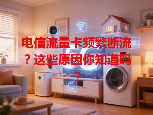 电信流量卡频繁断流？这些原因你知道吗？