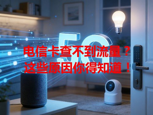 电信卡查不到流量？这些原因你得知道！