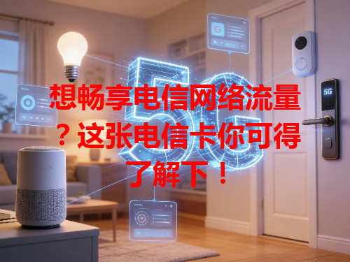 想畅享电信网络流量？这张电信卡你可得了解下！