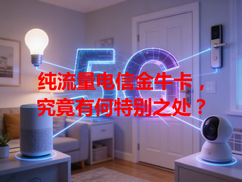 纯流量电信金牛卡，究竟有何特别之处？