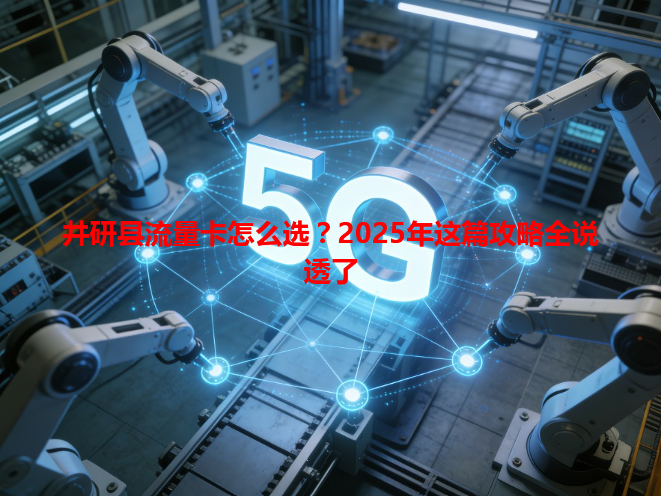 井研县流量卡怎么选？2025年这篇攻略全说透了