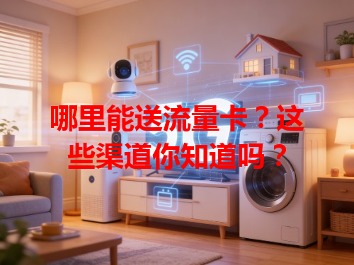 哪里能送流量卡？这些渠道你知道吗？