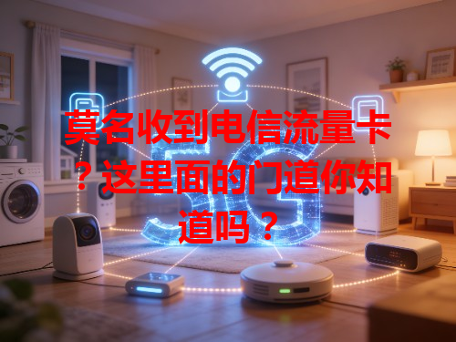 莫名收到电信流量卡？这里面的门道你知道吗？