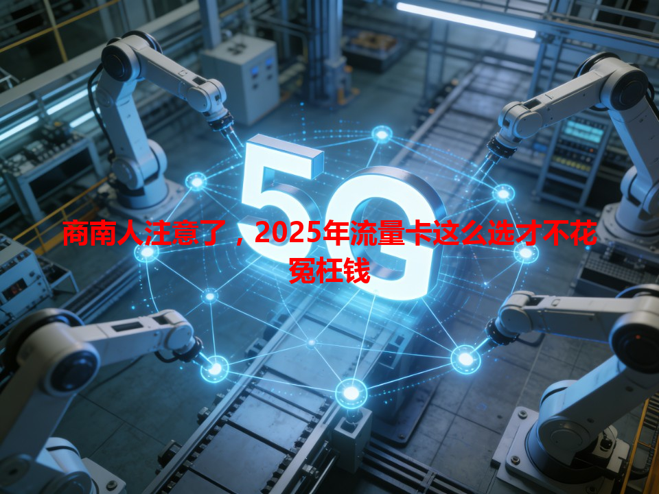 商南人注意了，2025年流量卡这么选才不花冤枉钱