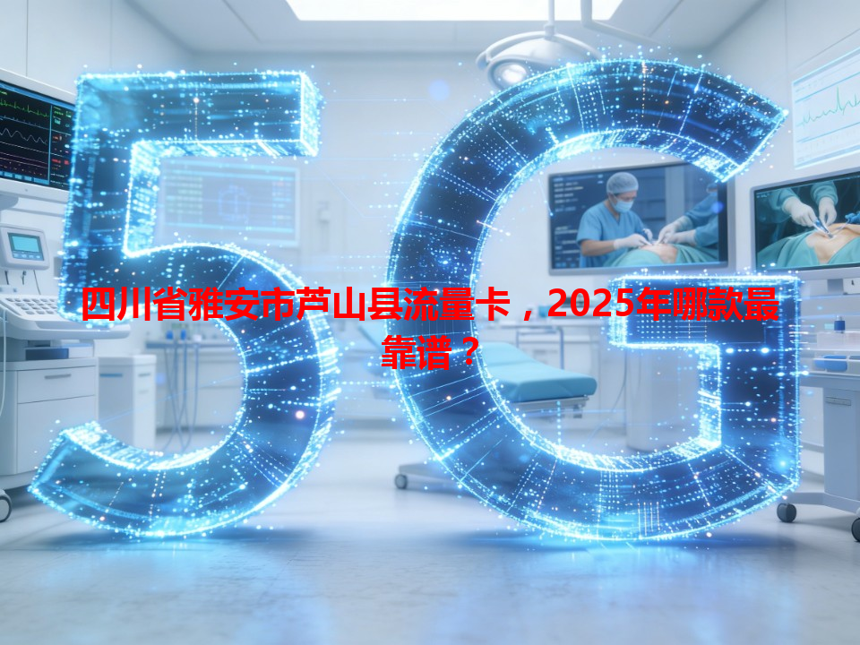 四川省雅安市芦山县流量卡，2025年哪款最靠谱？