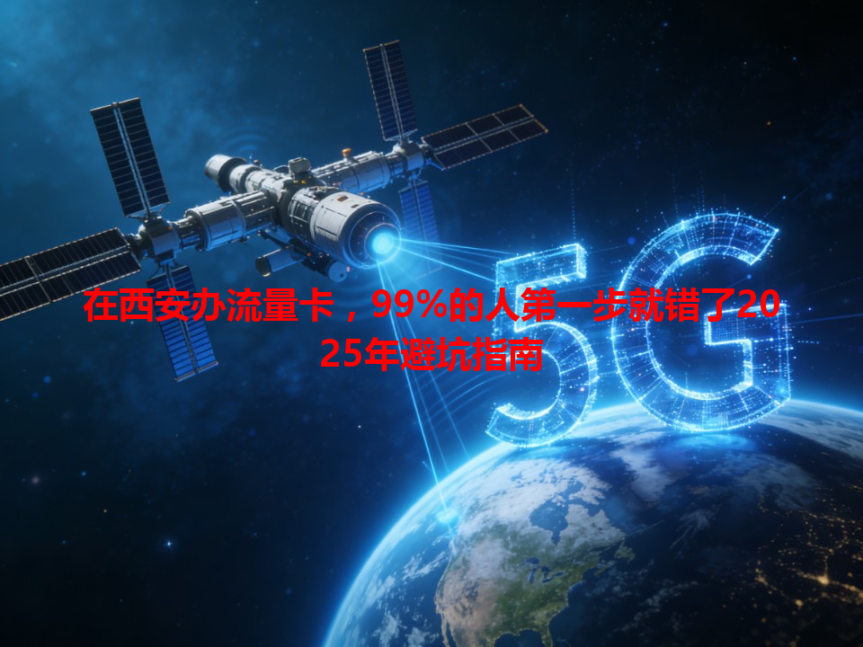 在西安办流量卡，99%的人第一步就错了2025年避坑指南
