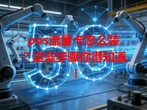 pos流量卡怎么装？这些步骤你得知道！