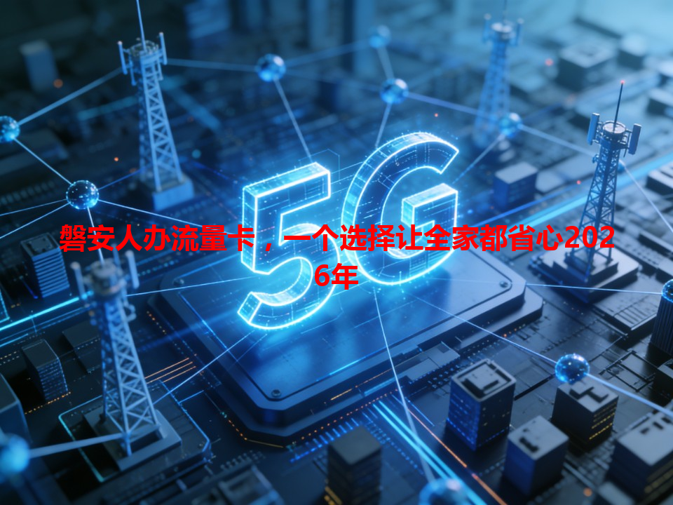 磐安人办流量卡，一个选择让全家都省心2026年