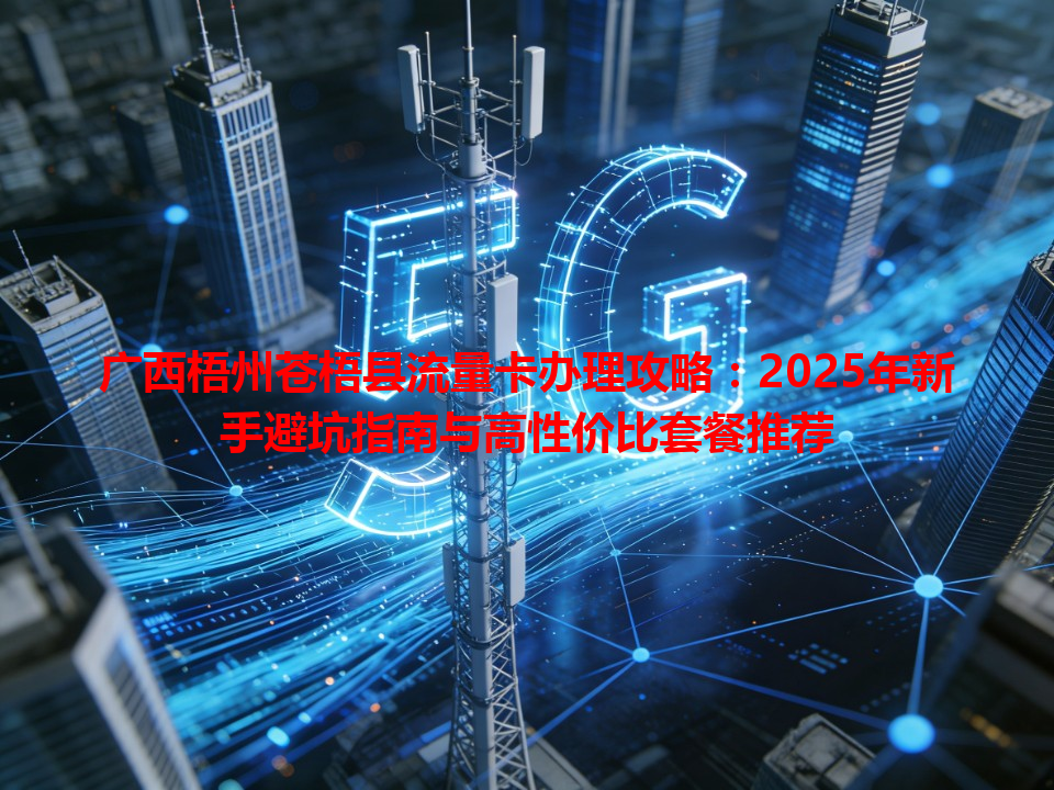 广西梧州苍梧县流量卡办理攻略：2025年新手避坑指南与高性价比套餐推荐