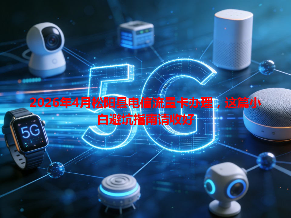 2026年4月松阳县电信流量卡办理，这篇小白避坑指南请收好
