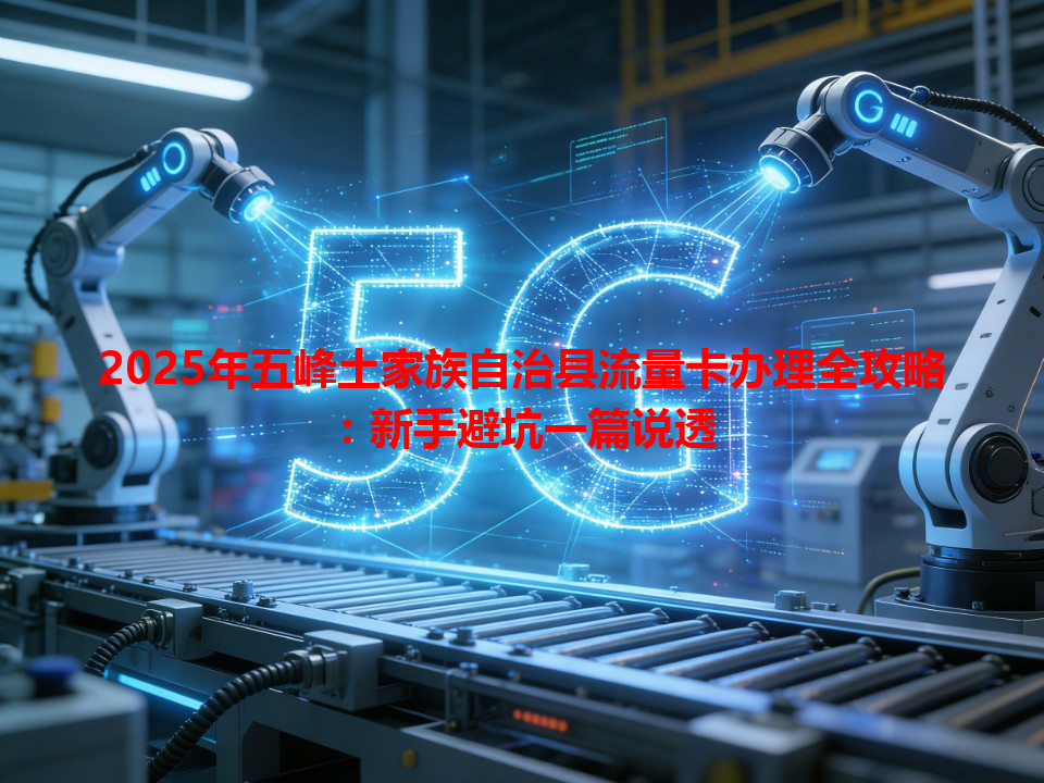 2025年五峰土家族自治县流量卡办理全攻略：新手避坑一篇说透