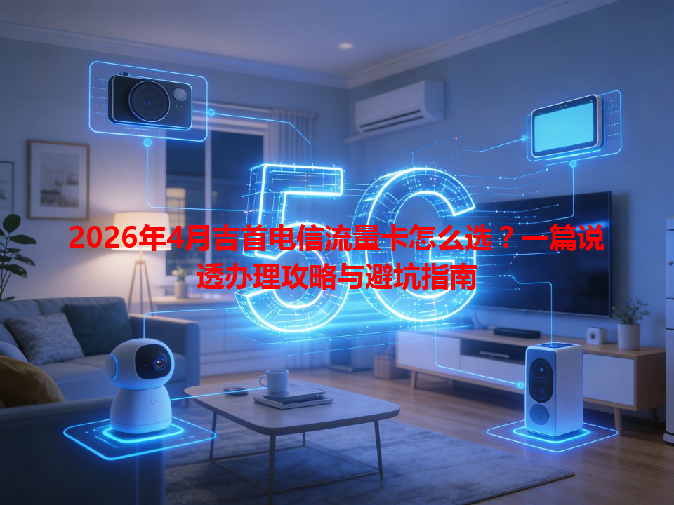 2026年4月吉首电信流量卡怎么选？一篇说透办理攻略与避坑指南