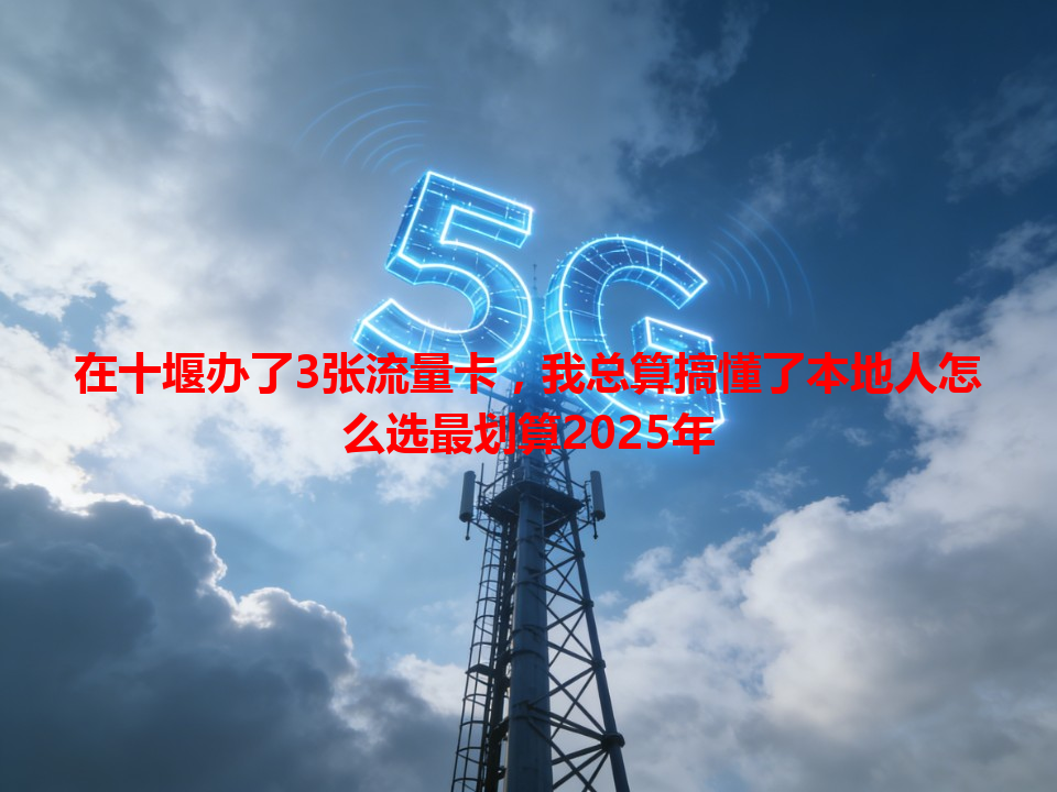 在十堰办了3张流量卡，我总算搞懂了本地人怎么选最划算2025年