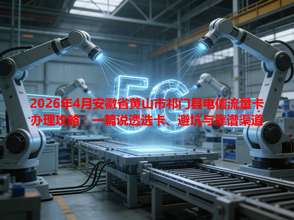 2026年4月安徽省黄山市祁门县电信流量卡办理攻略：一篇说透选卡、避坑与靠谱渠道