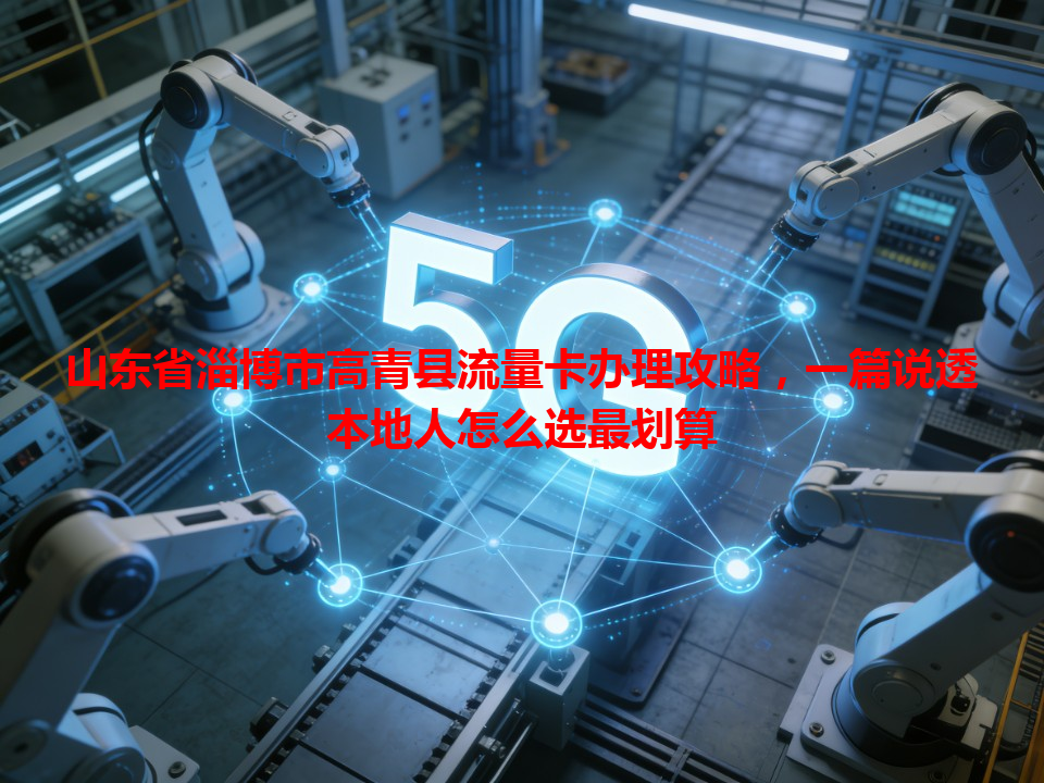 山东省淄博市高青县流量卡办理攻略，一篇说透本地人怎么选最划算