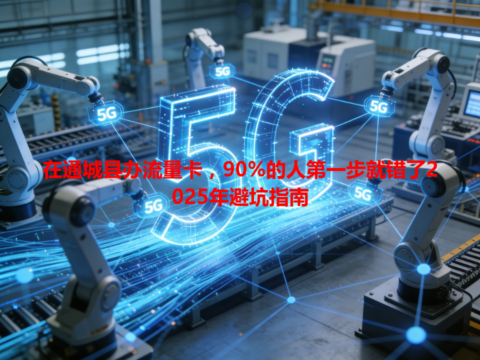 在通城县办流量卡，90%的人第一步就错了2025年避坑指南