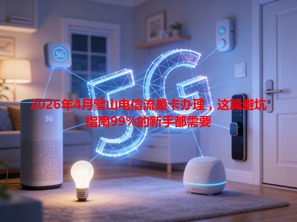 2026年4月璧山电信流量卡办理，这篇避坑指南99%的新手都需要