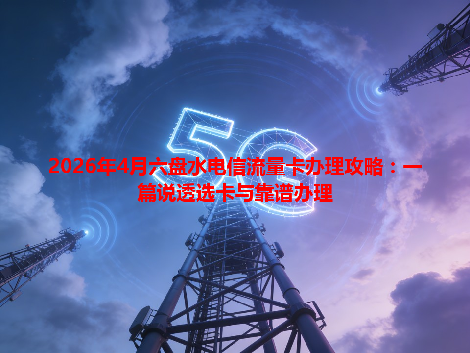 2026年4月六盘水电信流量卡办理攻略：一篇说透选卡与靠谱办理