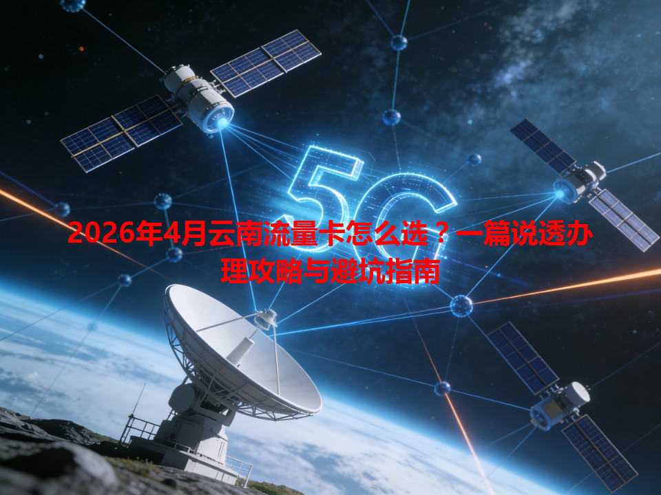 2026年4月云南流量卡怎么选？一篇说透办理攻略与避坑指南