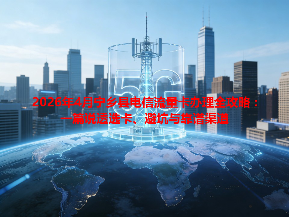 2026年4月宁乡县电信流量卡办理全攻略：一篇说透选卡、避坑与靠谱渠道