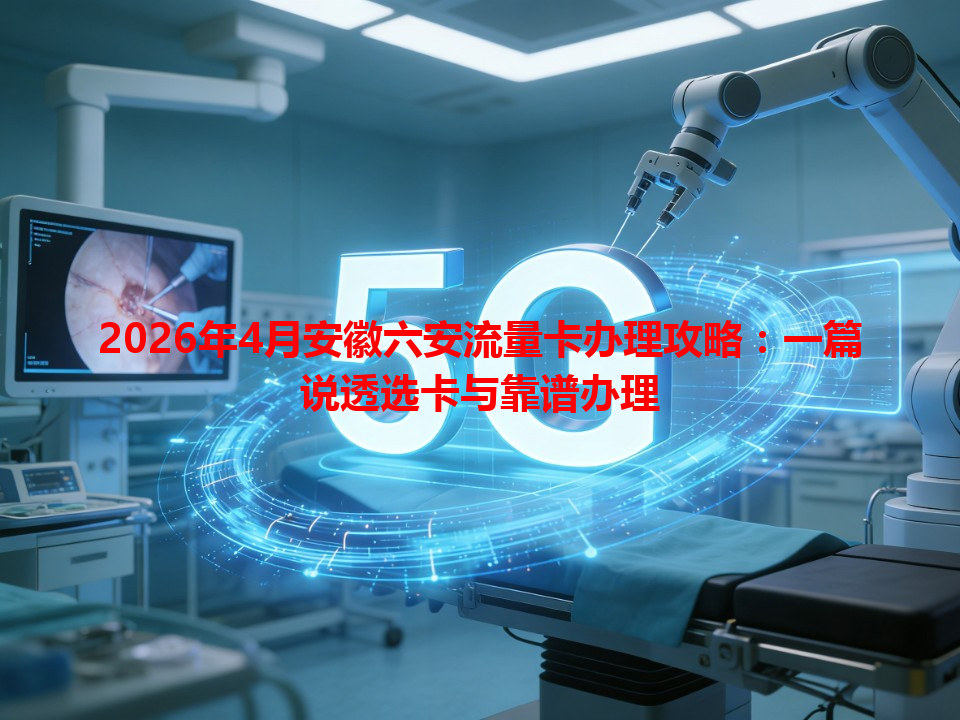 2026年4月安徽六安流量卡办理攻略：一篇说透选卡与靠谱办理