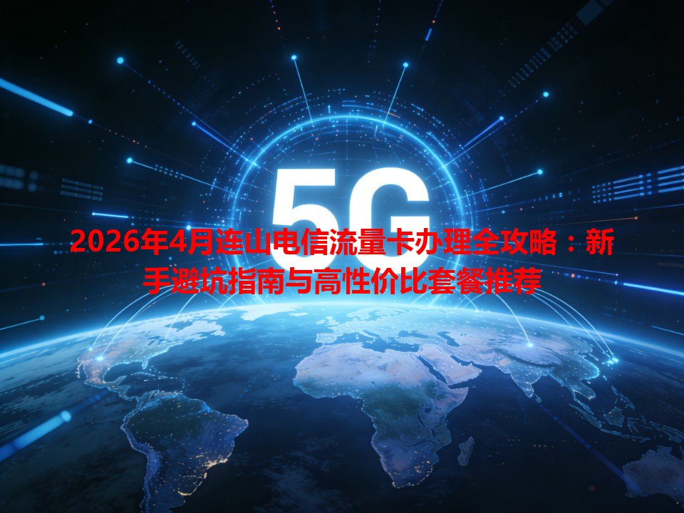 2026年4月连山电信流量卡办理全攻略:新手避坑指南与高性价比套餐推荐