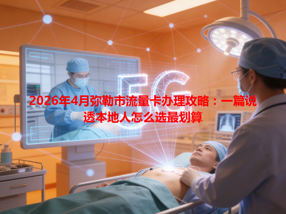 2026年4月弥勒市流量卡办理攻略：一篇说透本地人怎么选最划算