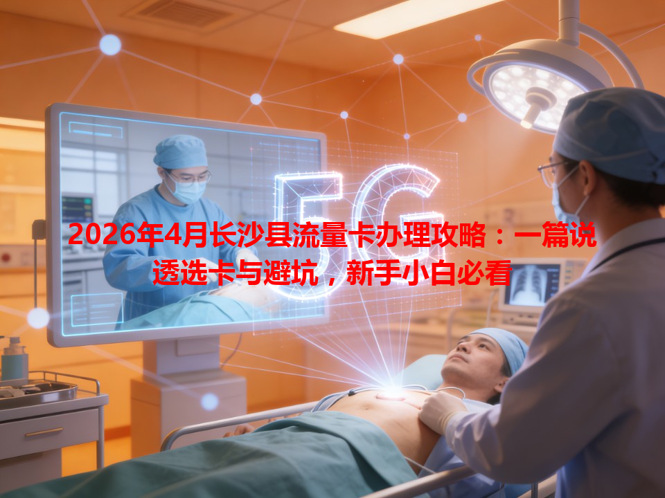 2026年4月长沙县流量卡办理攻略：一篇说透选卡与避坑，新手小白必看