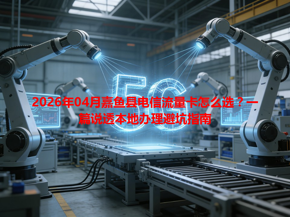 2026年04月嘉鱼县电信流量卡怎么选？一篇说透本地办理避坑指南