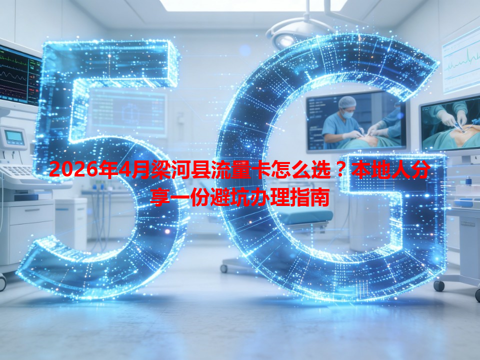 2026年4月梁河县流量卡怎么选?本地人分享一份避坑办理指南