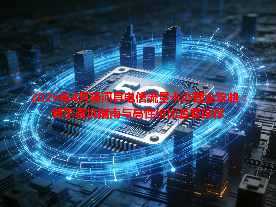 2026年4月陆河县电信流量卡办理全攻略：新手避坑指南与高性价比套餐推荐