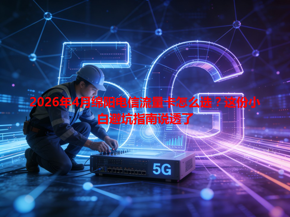 2026年4月绵阳电信流量卡怎么选？这份小白避坑指南说透了