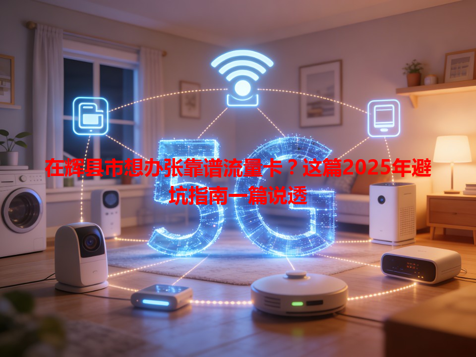 在辉县市想办张靠谱流量卡？这篇2025年避坑指南一篇说透