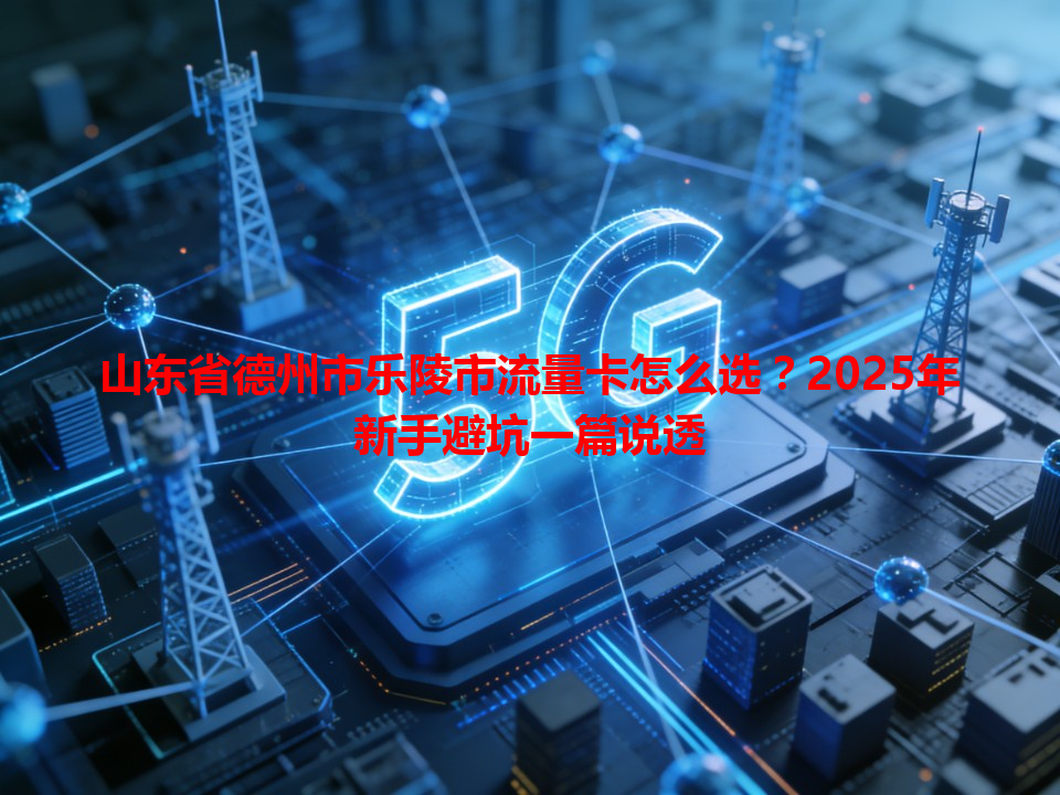 山东省德州市乐陵市流量卡怎么选？2025年新手避坑一篇说透