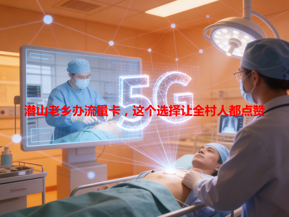 潜山老乡办流量卡，这个选择让全村人都点赞